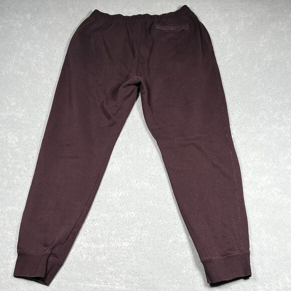 Nike Sportswear Club Fleece Joggers Sweatpants Mens Size 2XL Maroon Pockets - Picture 6 of 10